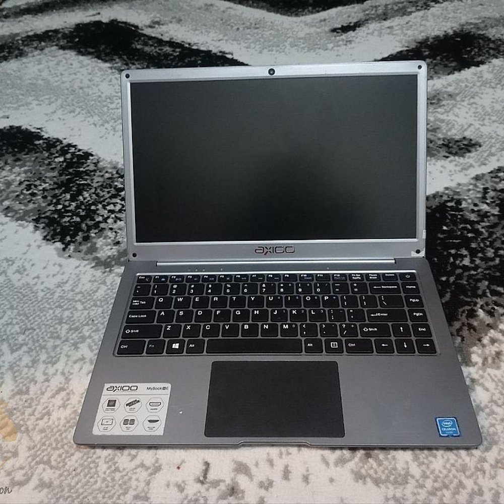 Laptop AXIOO MyBook 14E Intel Celeron N4000 Ram 4Gb Ssd 256Gb Serius Bisa Chat Second Berkualitas Be