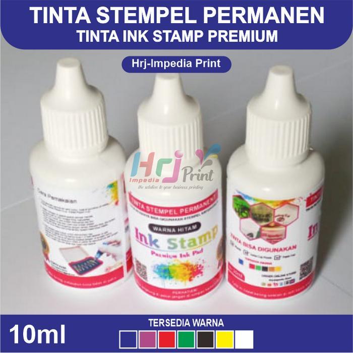 Tinta Stempel Permanen Tinta stempel plastik permanen waterproof