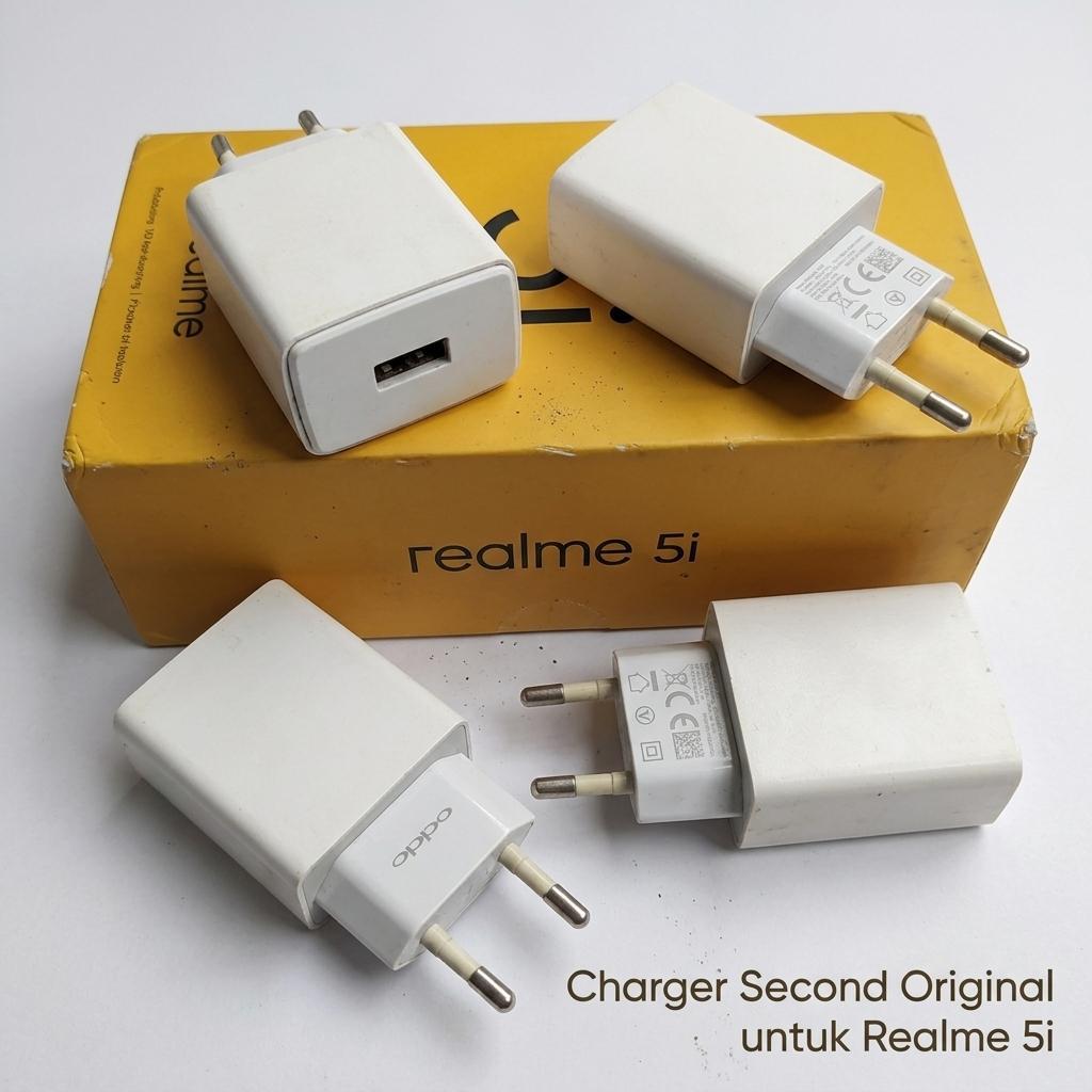 Batok Charger Oppo OP52CAED Second Original Bekas 5V2A 10W Cocok Untuk Realme 5s Cas Stabil Aman