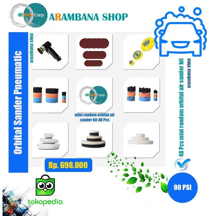 Denji Melody - Orbital Sander Mini Orbital Amplas Angin Pneumatic Terbaru 