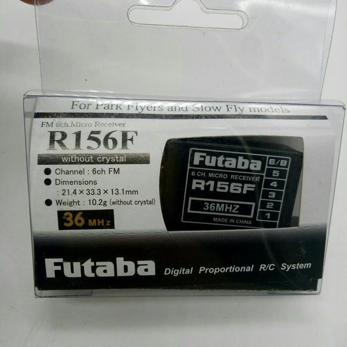 FUTABA R156F 6-CHANNEL FM RECEIVER-36MHZ