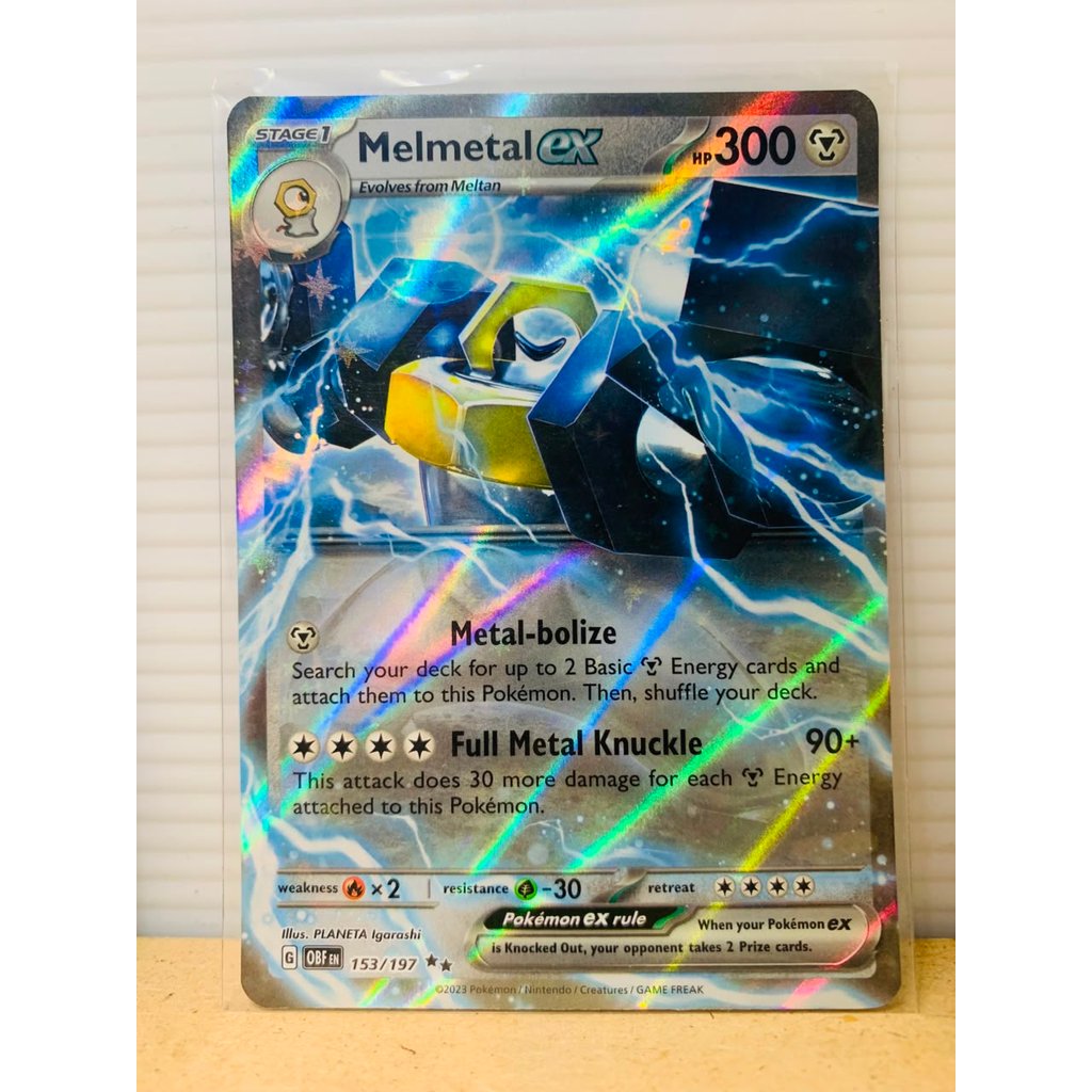 Melmetal ex #153 Pokemon Obsidian Flames