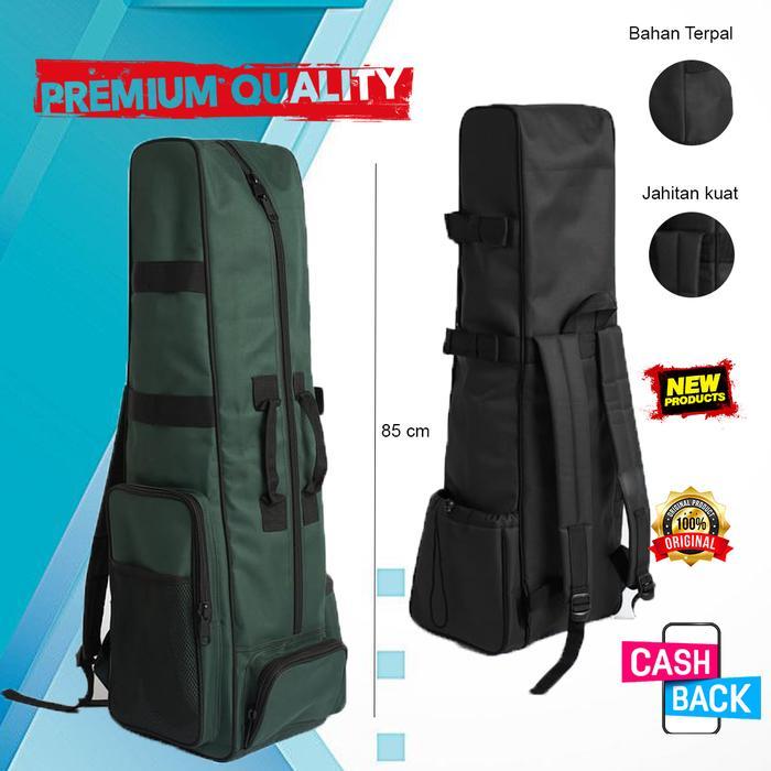 Tas Pancing Jumbo Murah,Tas Joran Pancing,Tas Pancing Bahan Terpal Ransel