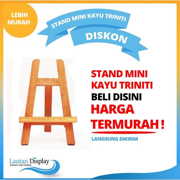 Easel Lukis Kayu, Standing Lukis Kecil, Easel Mini Kayu Meja Untuk Lukisan Estetik Easel Melukis