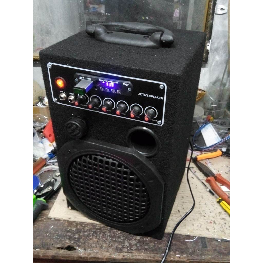 SPEAKER AKTIF 8 INCH HANDLE RAKITAN BLUETOOTH