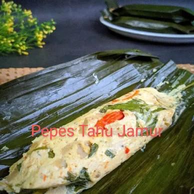 Pepes 1 porsi pepes tahu,tahu udang,teri basah,ikan kembung murah