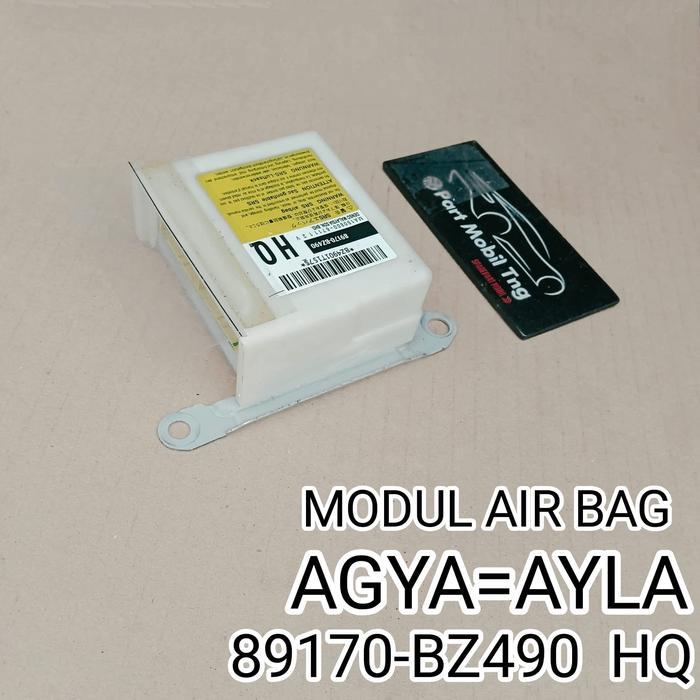 TERLARIS Modul Airbag Air Bag Modul Srs Toyota Calya Agya Ayla 2016-2021 89170-BZ550 / 89170-BZ490