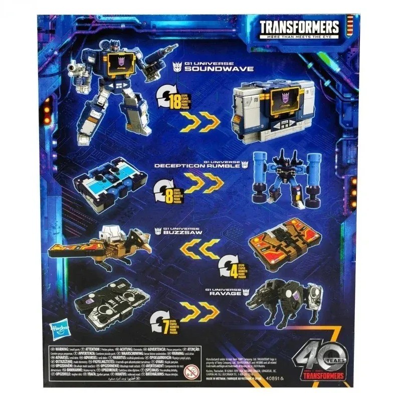 New Hasbro Transformers Toys Legacy United Leader Soundwave Anime Model Action Figures Robot Toy