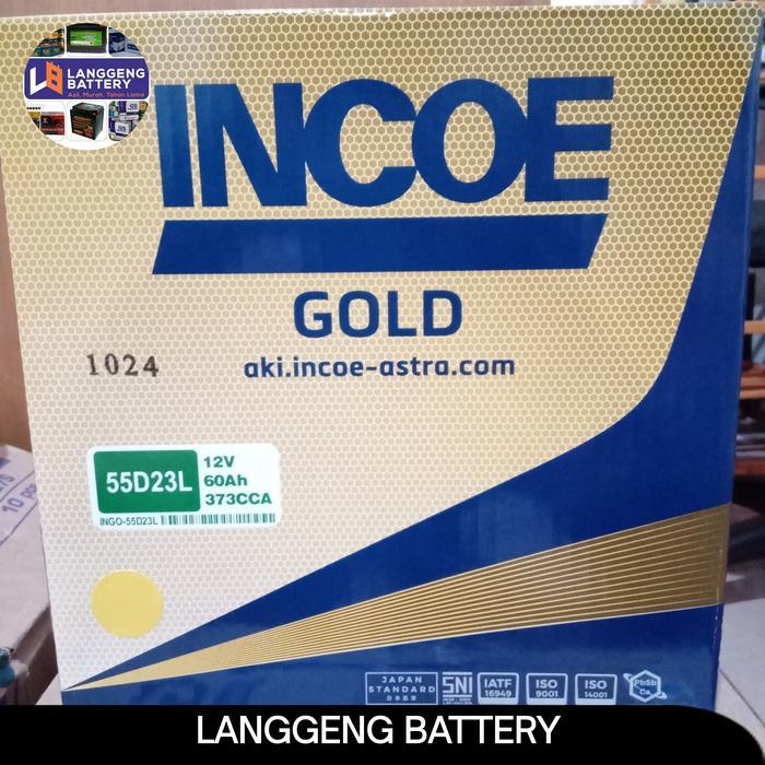 Aki Incoe Gold 55D23L 60Ah