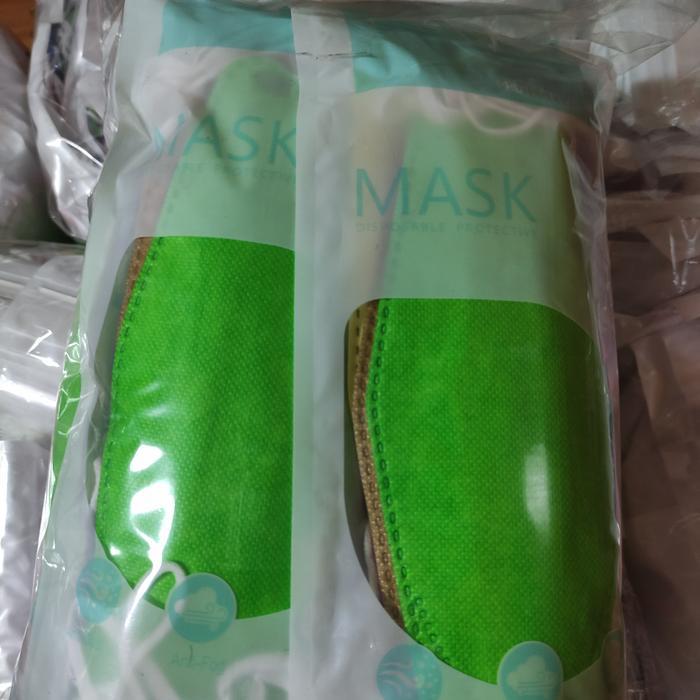 NEW masker korea kf94 mix warna warni 10pcs BNPB kemenkes