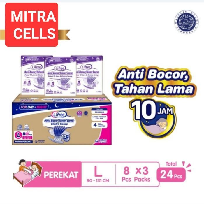 Home Shop - Lifree Perekat L8/ Lifree Popok Perekat L 8 L8/ Lifree Perekat L8 L 8 Terbaru 