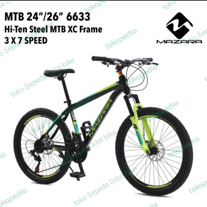 Sepeda Gunung/MTB Mazara 6633 26Inch