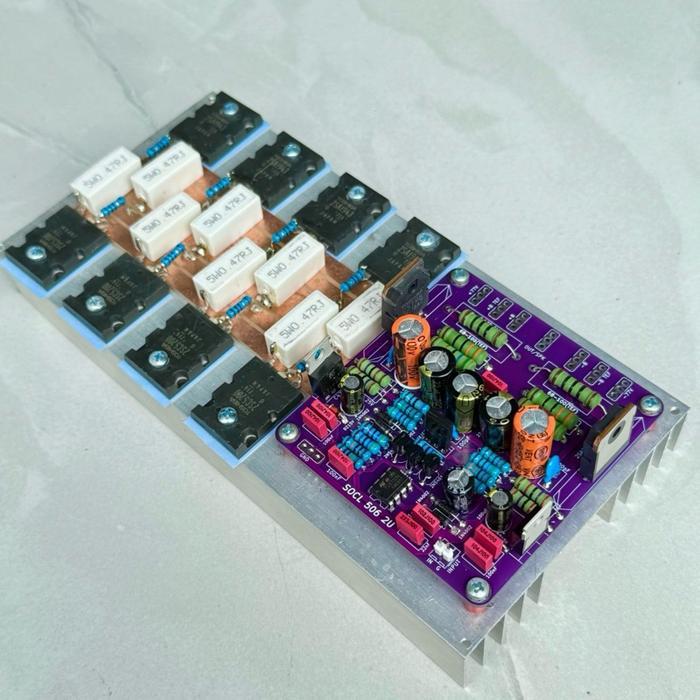 READY Socl 506 pcb Double Layer Lengkap Transistor Final siap pakai