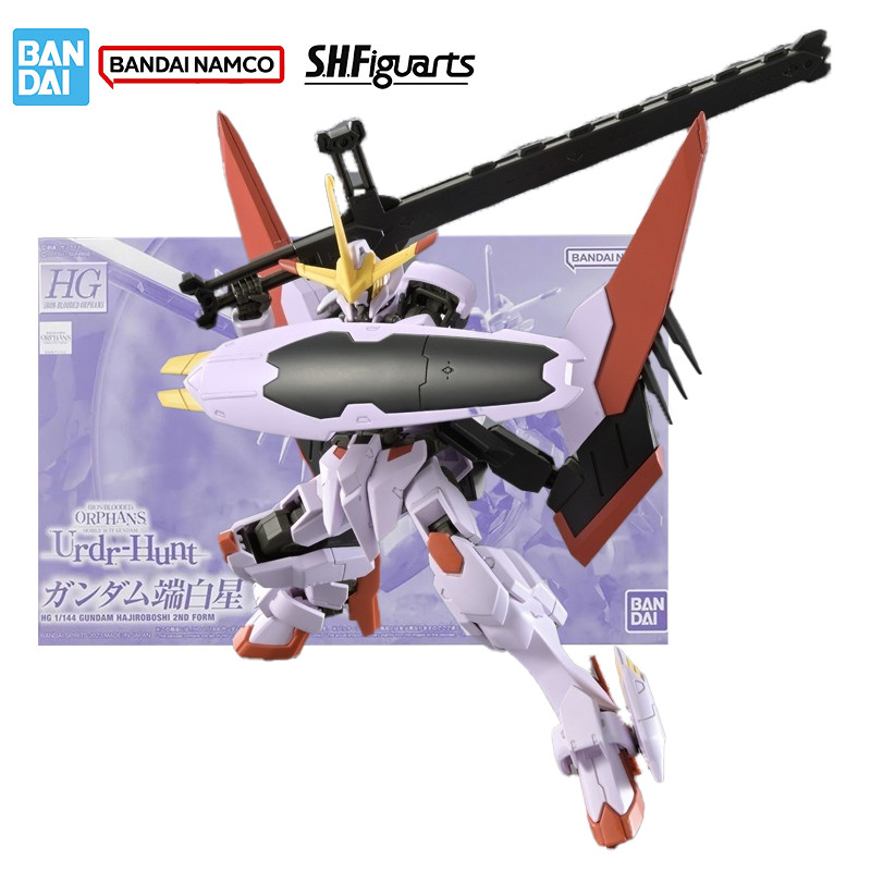 Bandai Original Genuine Figure Gundam Model Kit HG IBO 1/144 Gundam Hajiroboshi 2ND Form Collection