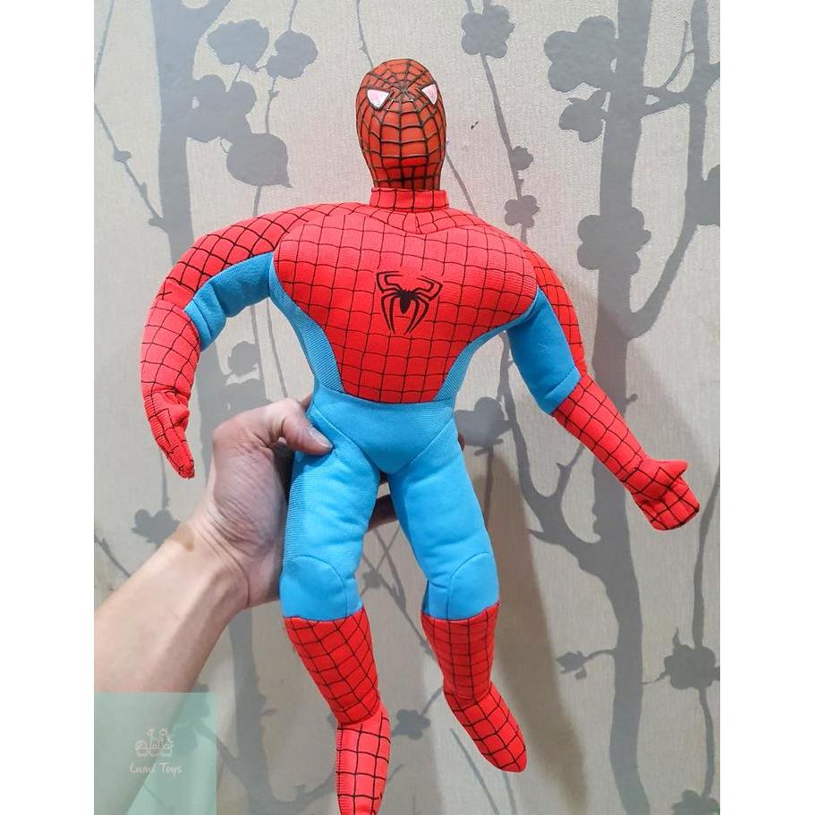 READY Mainan Anak Boneka Superhero Avengers Spiderman Batman Superman Besar Dolls Toys