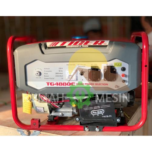 Genset Tiger TG 4880 Genset Bensin Genset 2800 Watt