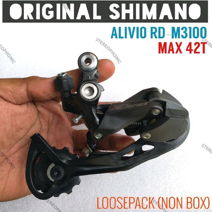 Promo  New Original Loosepack Rd Shimano Alivio M3100 Rd Alivio Rd-M3100 Rd Shimano 9Speed Long