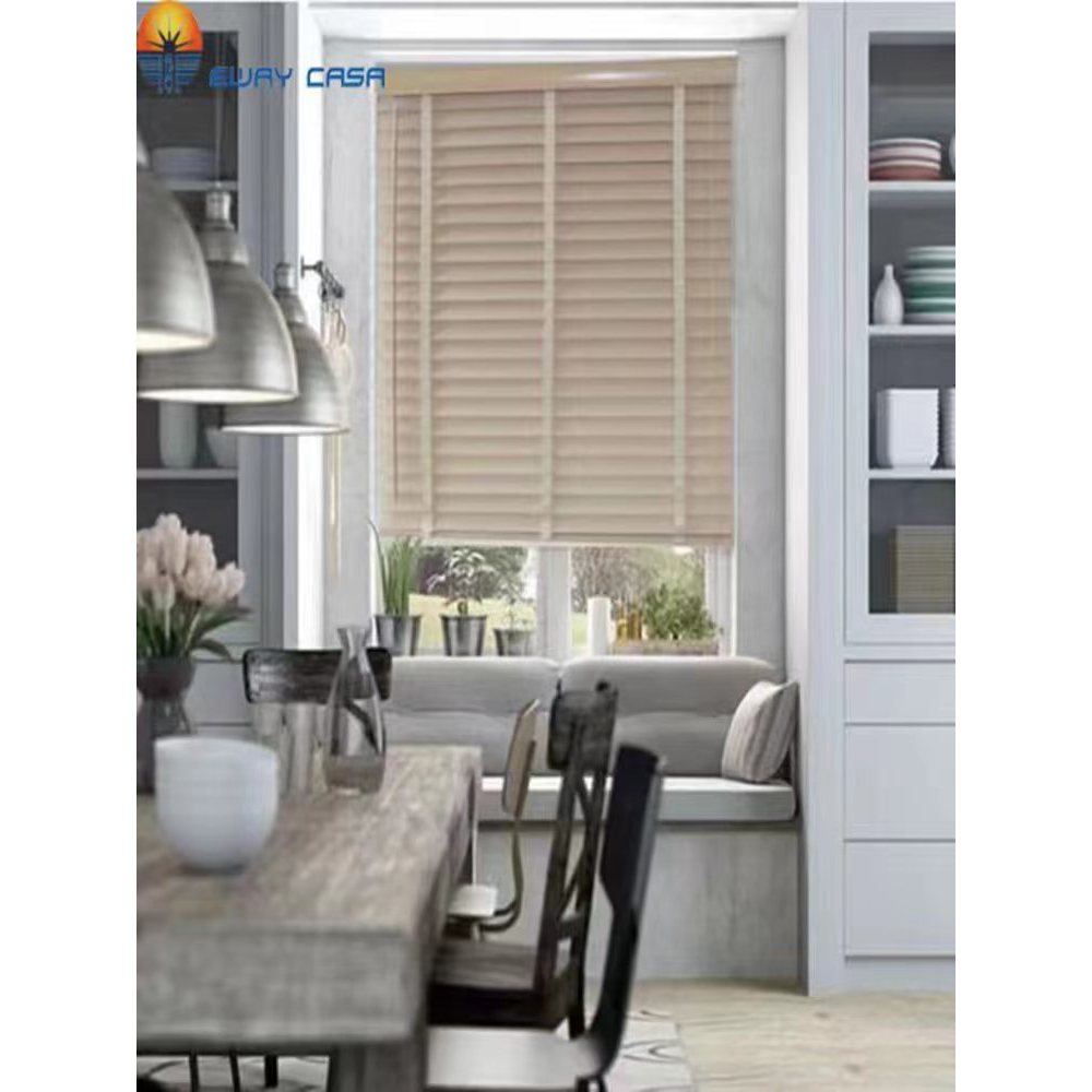 Wood Blinds Venetian Blinds for Wooden Curtains Blinds Horizontal Venetian Slat Blinds Blackout