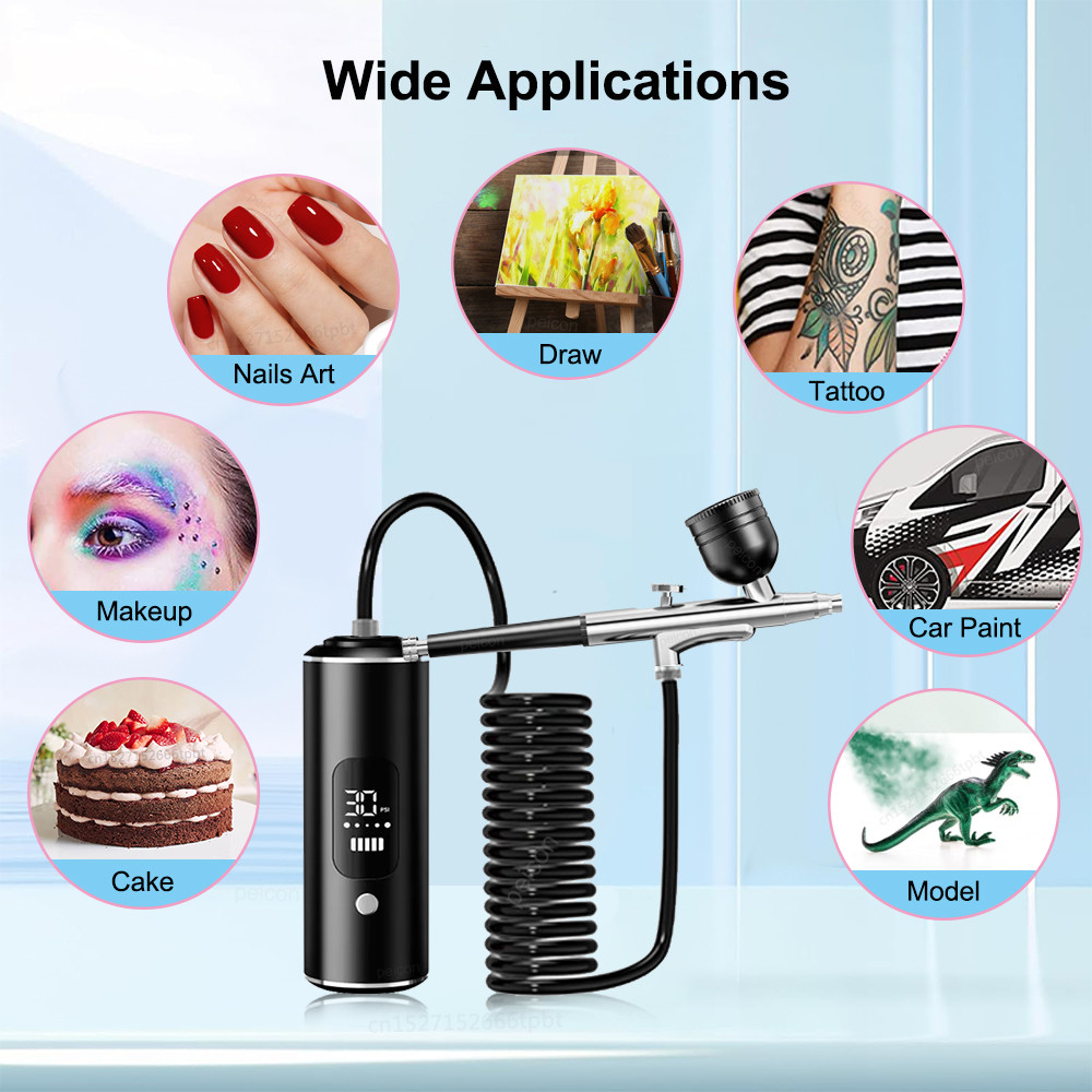 Airbrush with ompressor Portable Airbrush Painting Spray for Painting Paint rafts Airbrush ompressor