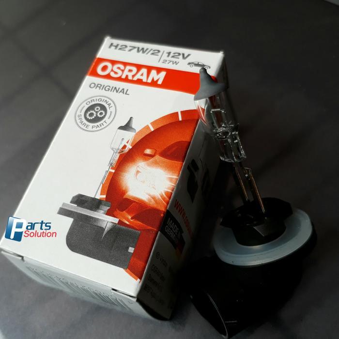 Bohlam Lampu Standar H27 - Foglamp Osram H27 W/2 12V 27W Original