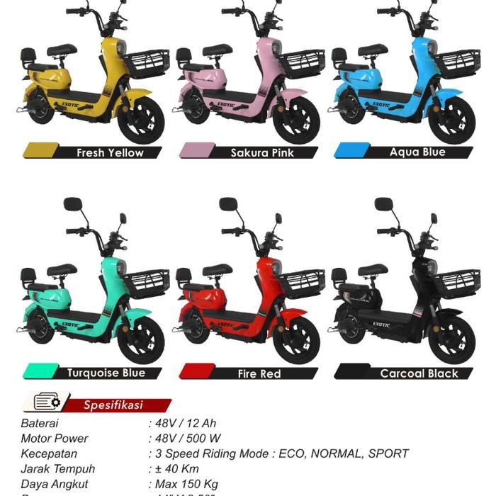 Sepeda listrik exotic cooltech ax