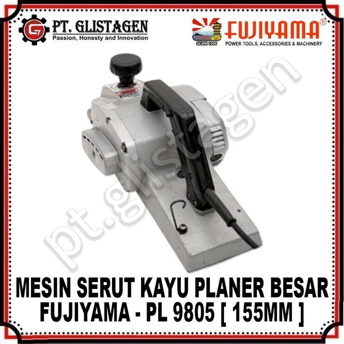 Fujiyama Pl9805 Mesin Serut Kayu Planer Besar150Mm Mesin Planer Besar Serut Kayu Sugu Ketam Serut