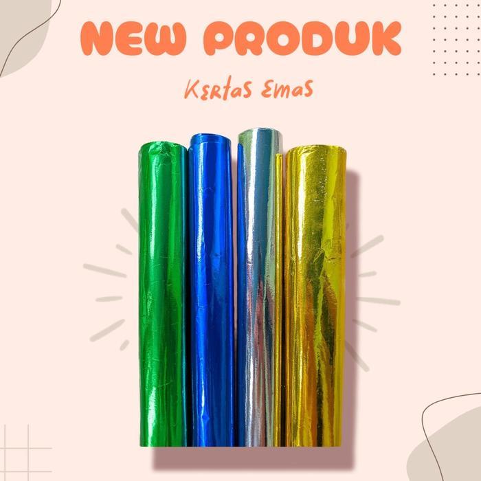 Kertas Emas, Kertas Silver, Kertas Glossy, Kertas Kado, Dekorasi Wedding