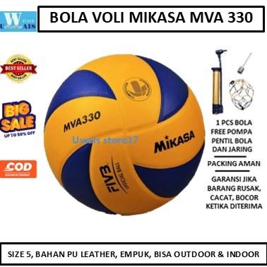 Desle - Bola Voli Volley Voly 330 Bintik Bahan Kulit Empuk Ditangan Ball Outdoor Bola Volly Big