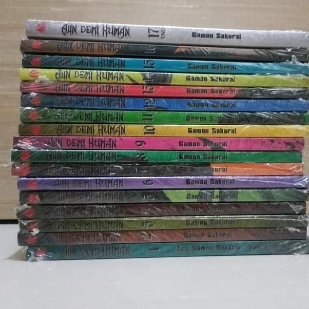 Komik Ajin Demi Human Set Vol 1-17 End Segel Ori
