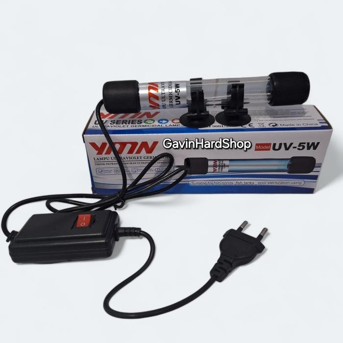 Lampu Uv Celup Uv Lampu Kolam Aquarium 5 Watt