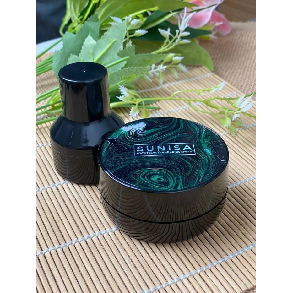[Bundle 2 Bedak Sunisa original] 100% Air Cushion bedak sunisa cushion waterproof original BB Cream