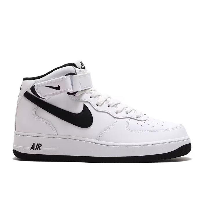 Nike Air Force 1 Mid 07 White Black Original Authentic