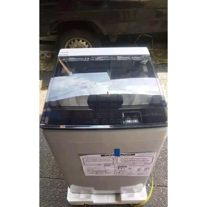 New mesin cuci sharp 1 tabung 7kg