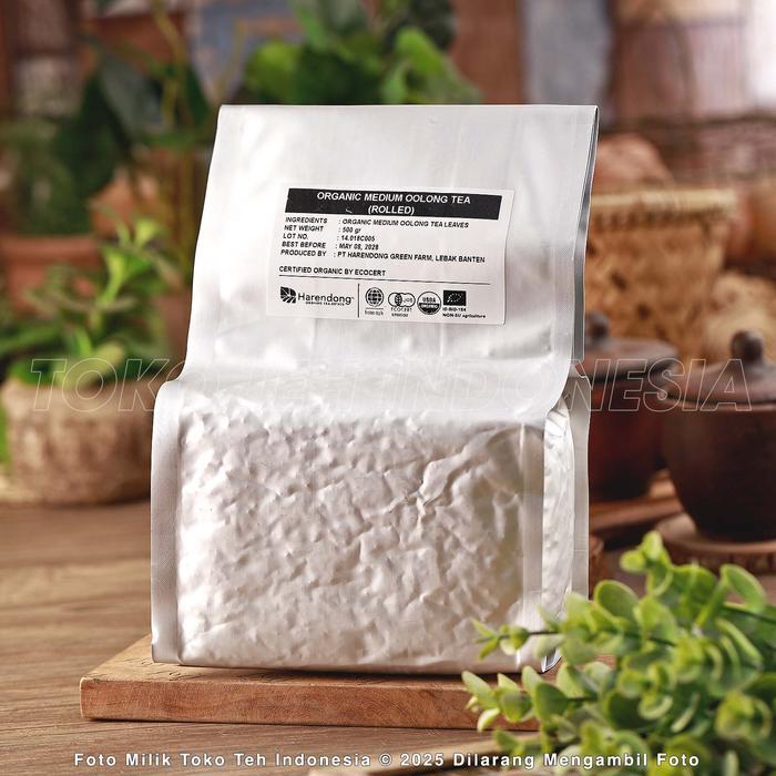 Banten Tea - Organic MEDIUM Oolong Tea 500gr Teh Oolong Harendong