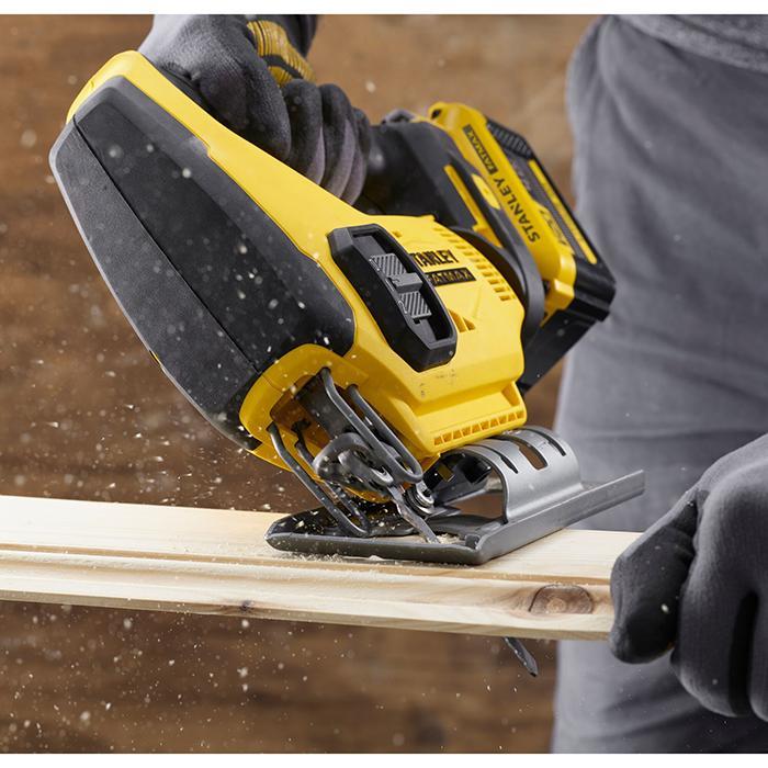 Stanley Cordless Jigsaw / Gergaji Kayu Baterai 20V Scj600 (Unit Only)