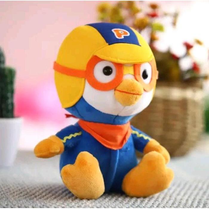 Boneka Pororo Original 20Cm Asli Pororo Kartun Korea Mainan