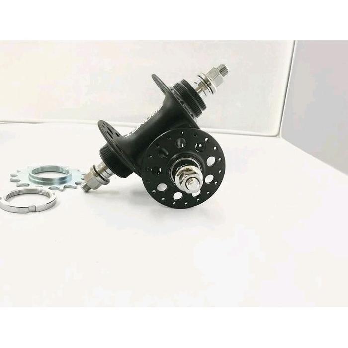 Hub Sepeda Fixie Viva Prompt Sealed Bearing Made In Taiwan Black Outdoor