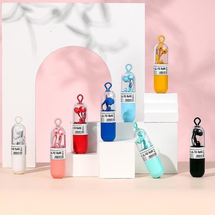 PROMO PRODUK MINISO Earphone Kapsul Warna Warni