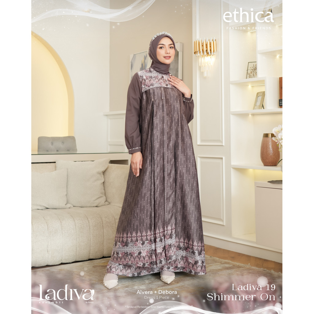 GAMIS WANITA ETHICA LADIVA 19 / GAMIS LEBARAN TERBARU 2026