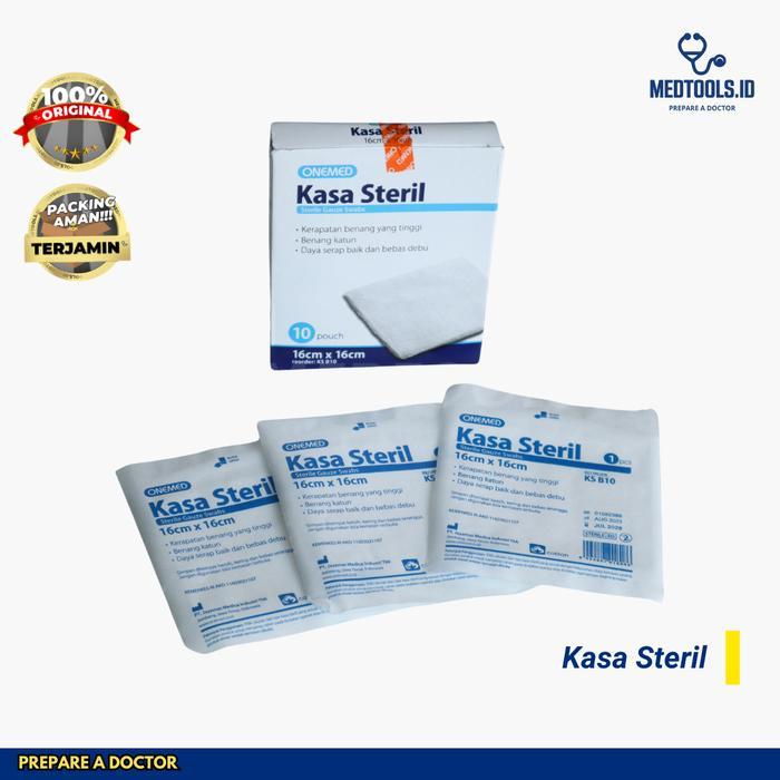 kasa steril onemed 16x16 Box Kassa