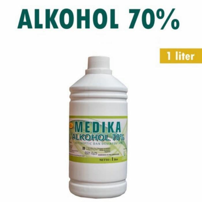 medika alkohol 70%, alkohol medika 1liter