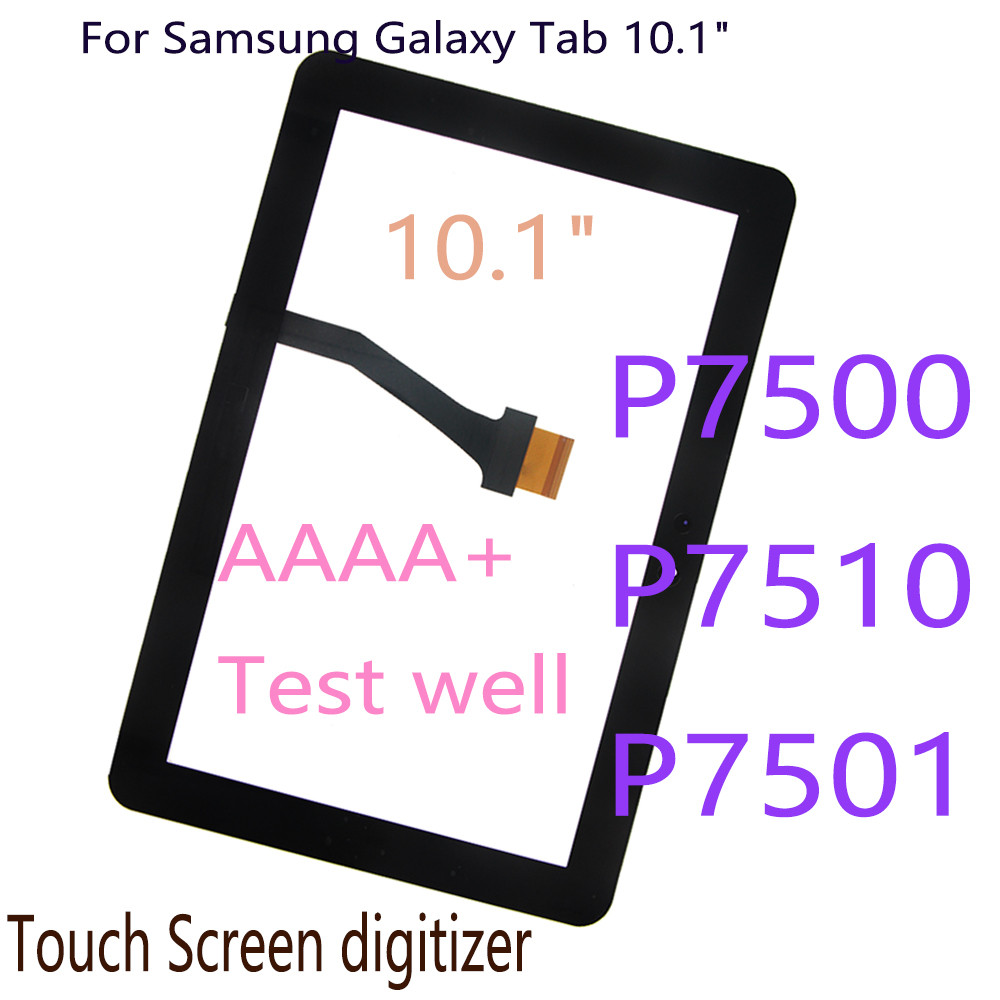 TESTED P7500 Digitizer For Samsung Galaxy Tab 10.1" GT-P7500 P7510 P7501 Touch Screen Panel