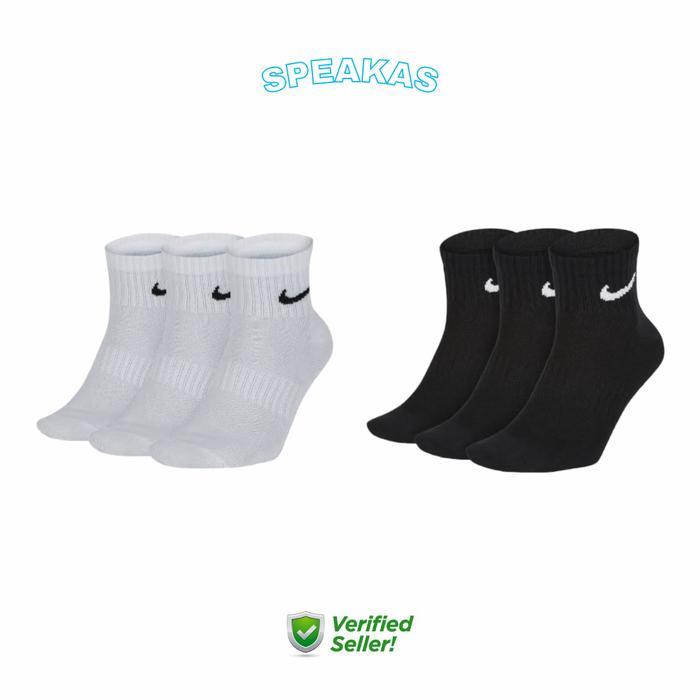 Nike Everyday Lightweight Ankle Socks ( Kaos Kaki Nike ) Original BNIP