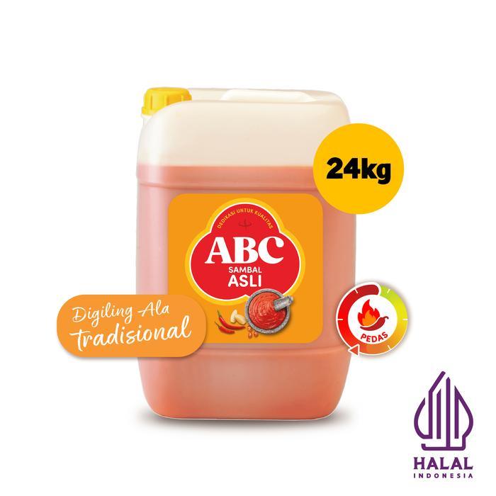 ABC Saus Sambal Asli Jerigen 24 kg