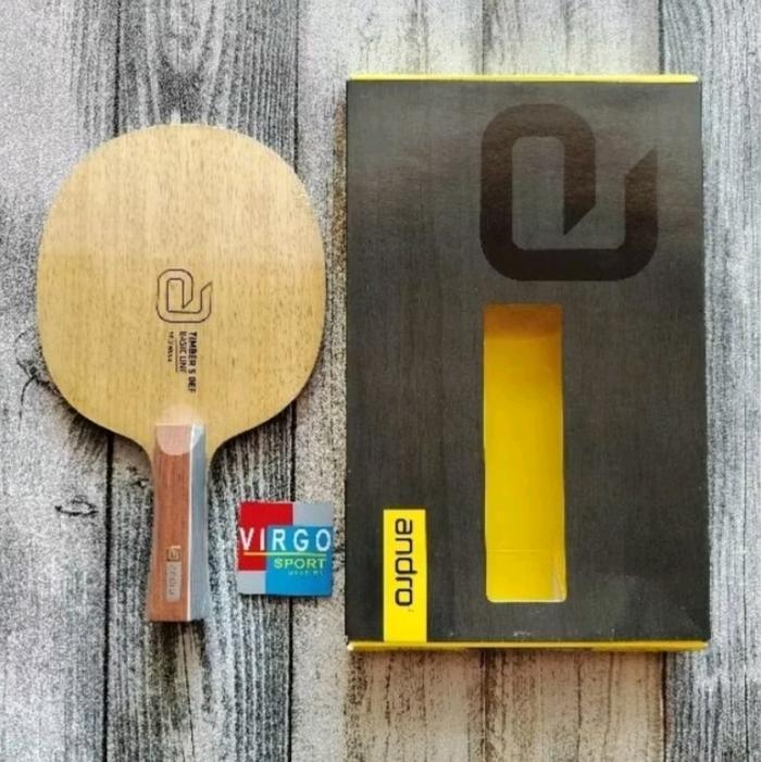 ANDRO TIMBER 5 DEFENCE KAYU BAT BET PINGPONG TENIS MEJA 100%ORIGINAL
