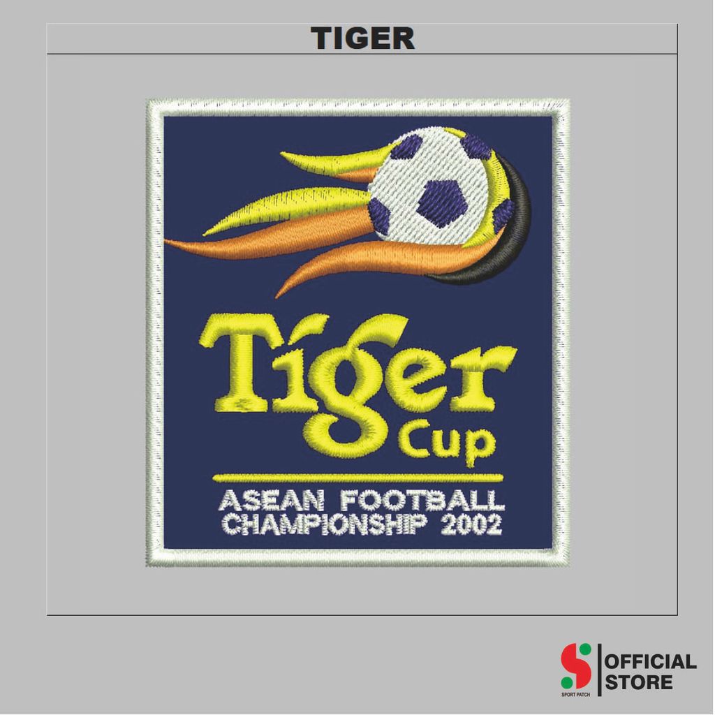 SPORT-94 PATCH LOGO/EMBLEM TIGER CUP ASEAN FOOTBALL