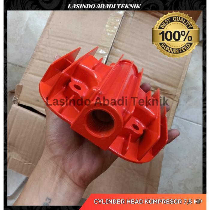 MOXER CYLINDER HEAD KOMPRESOR 7,5 HP KOP BURING KOMPRESOR 7,5 HP DAN 3 HP TIPE DW3090 ATAU DV2090