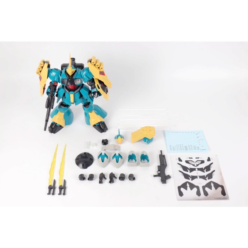 Daban MG 8819 NEWTYPE 1/100 Green Parrot MSN-03 JAGD DOGA Junigas Machine Models Assembled Toy Gift