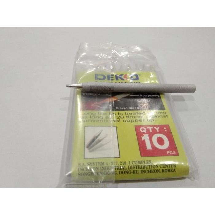 Promo Dekko Mata Solder Ujung Solder Dekko 60 Watt Mata Solder Dekko 60W