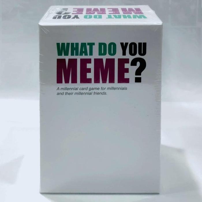 What Do You Meme? Kartu Mainan Mini Lucu Aksesori Untuk Bermain Dengan Teman Dan Keluarga - Paper